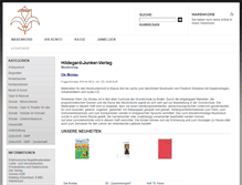 Tablet Screenshot of junker-verlag.de